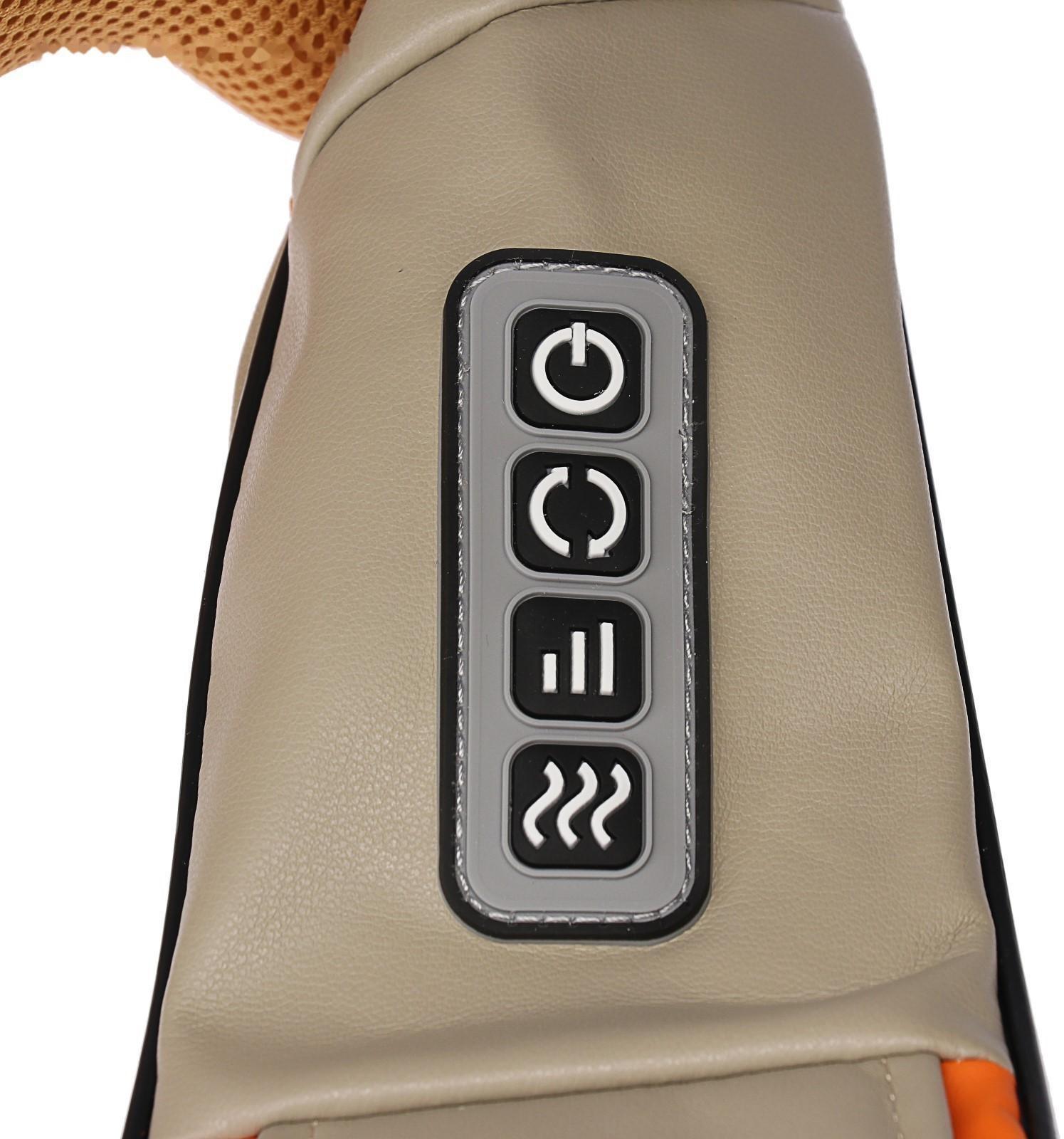 Массажёр для спины и шеи Luazon LEM-21, наплечный, ИК-подогрев, 220 В