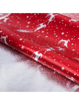 Плёнка упаковочная фольгированная «С Новым годом!», 70 × 50 см