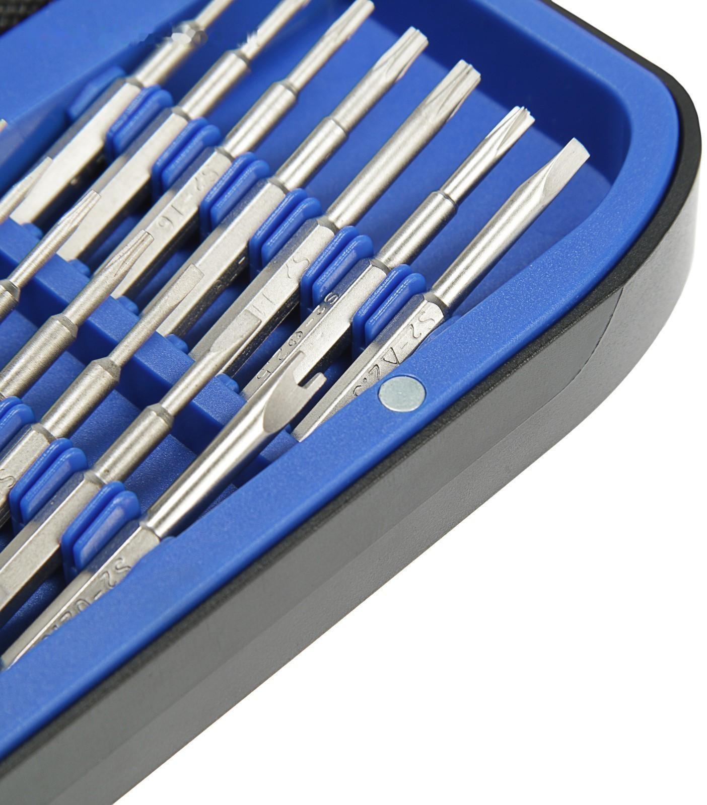 Набор для точных работ ТУНДРА, сталь S2, 22 предмета