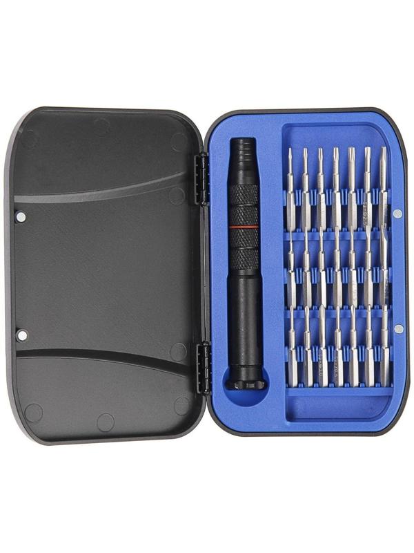 Набор для точных работ ТУНДРА, сталь S2, 22 предмета