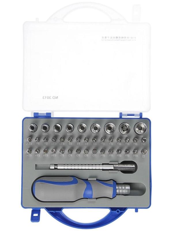 Набор для точных работ ТУНДРА, CrV, 41 предмет