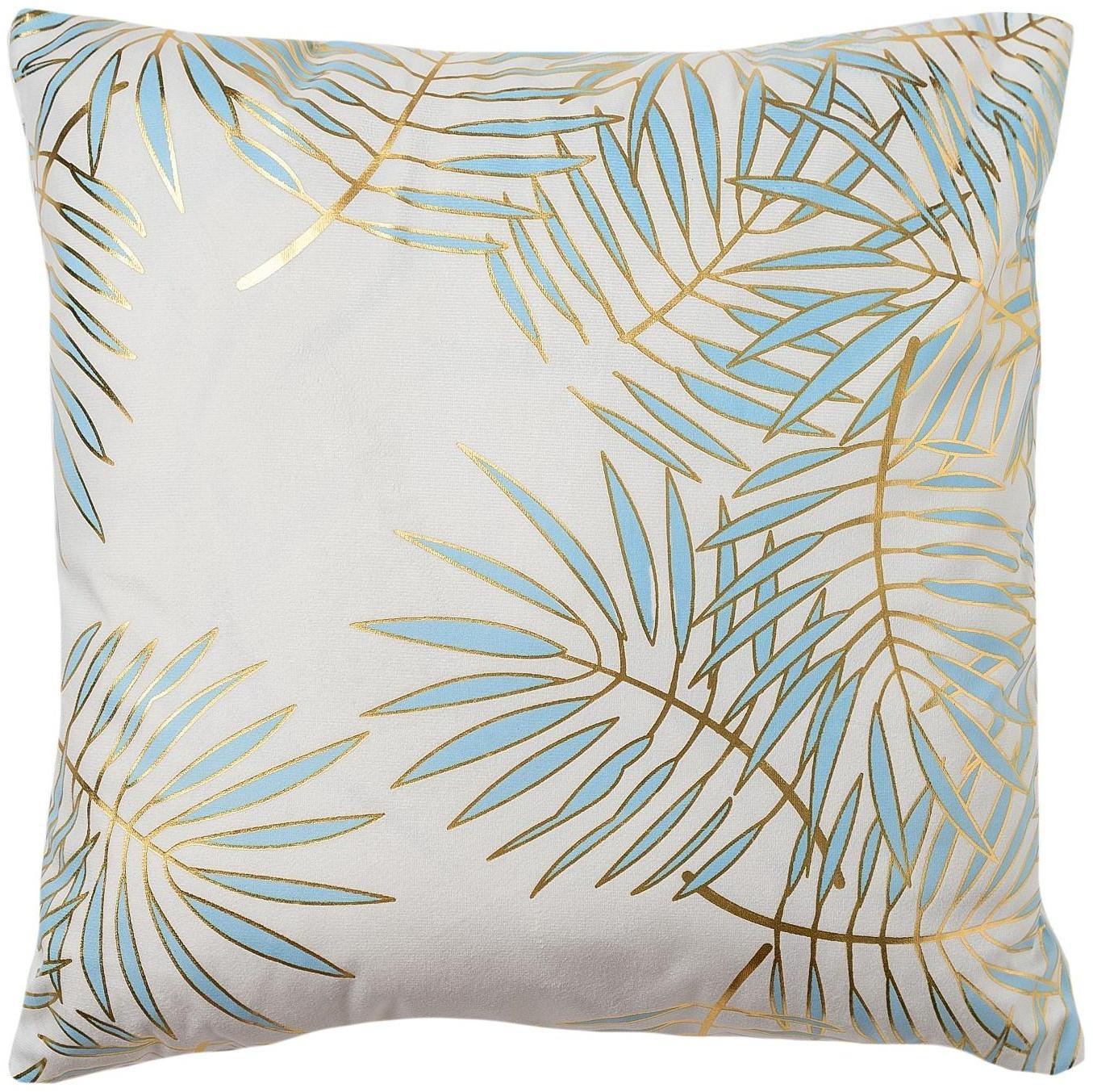 Наволочка декоративная Этель «Листва» 42 х 42 см, велюр