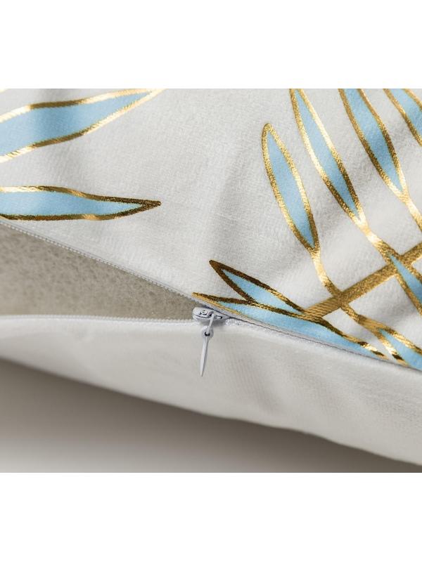 Наволочка декоративная Этель «Листва» 42 х 42 см, велюр