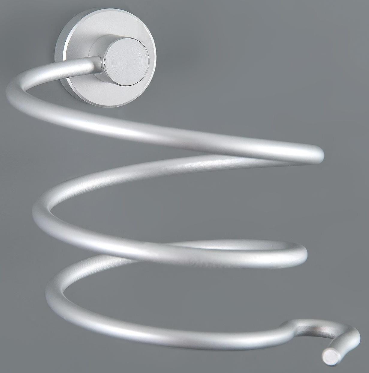 Держатель для фена, 10×12×10 см, алюминий