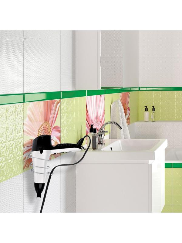 Держатель для фена, 10×12×10 см, алюминий