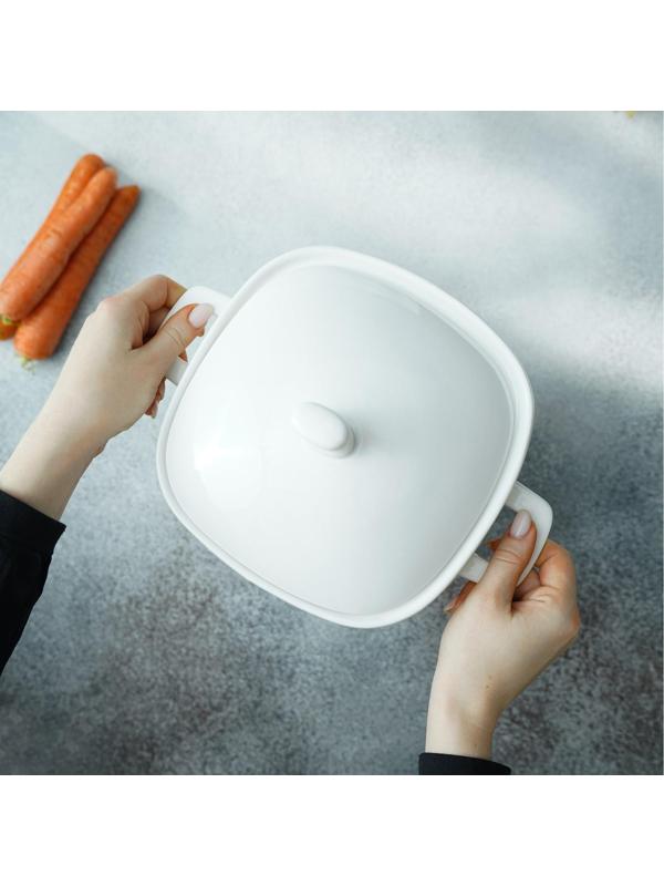 Супница фарфоровая Magistro «Бланш», 3,5 л