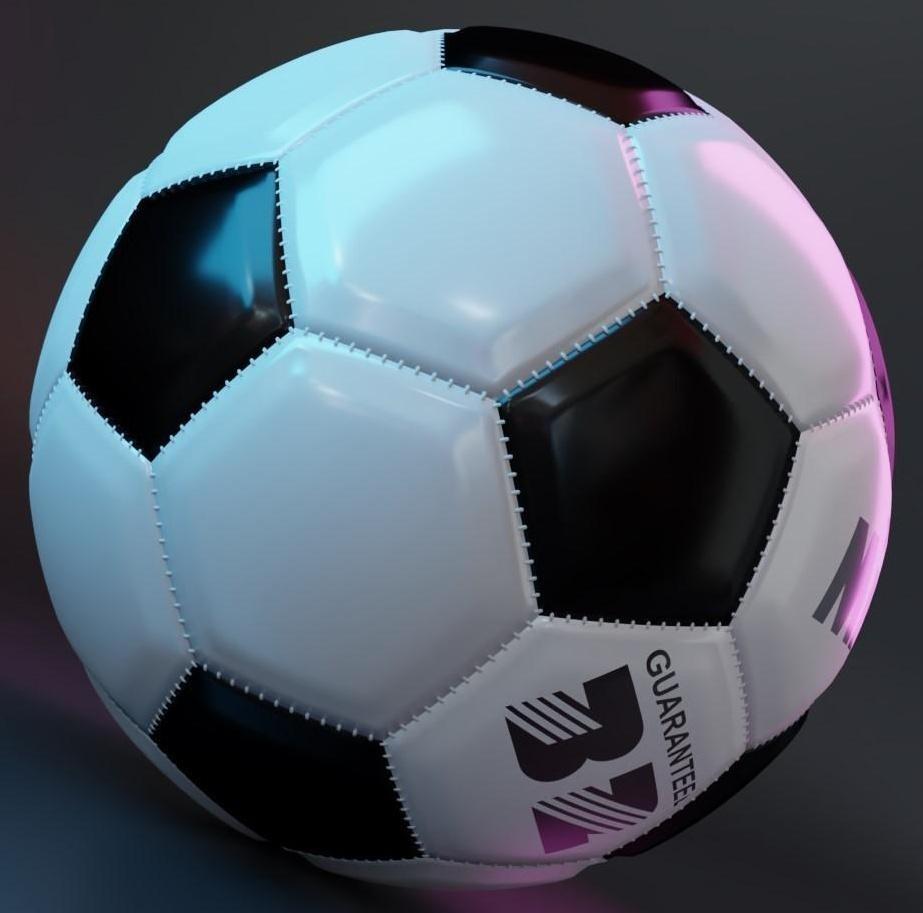 Мяч футбольный MINSA, ПВХ, машинная сшивка, 32 панели, размер 3, 240 г