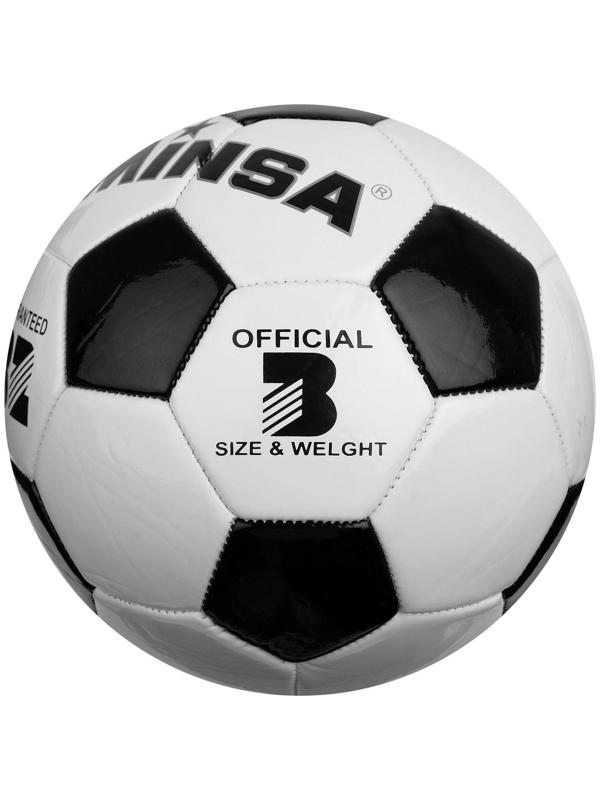 Мяч футбольный MINSA, ПВХ, машинная сшивка, 32 панели, размер 3, 240 г