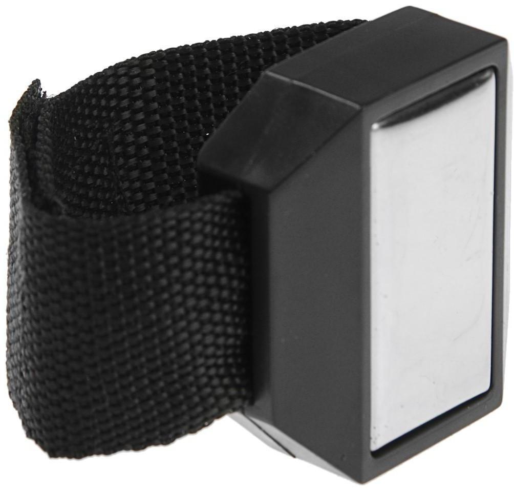 Браслет магнитный Bohrer 49230102, 50х25 мм, 1 большой магнит, ремешок на липучке