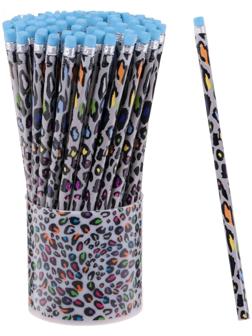 Карандаш чёрнографитный с ластиком 