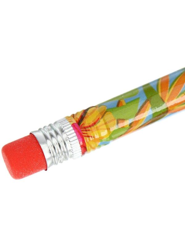 Карандаш чёрнографитный с ластиком 