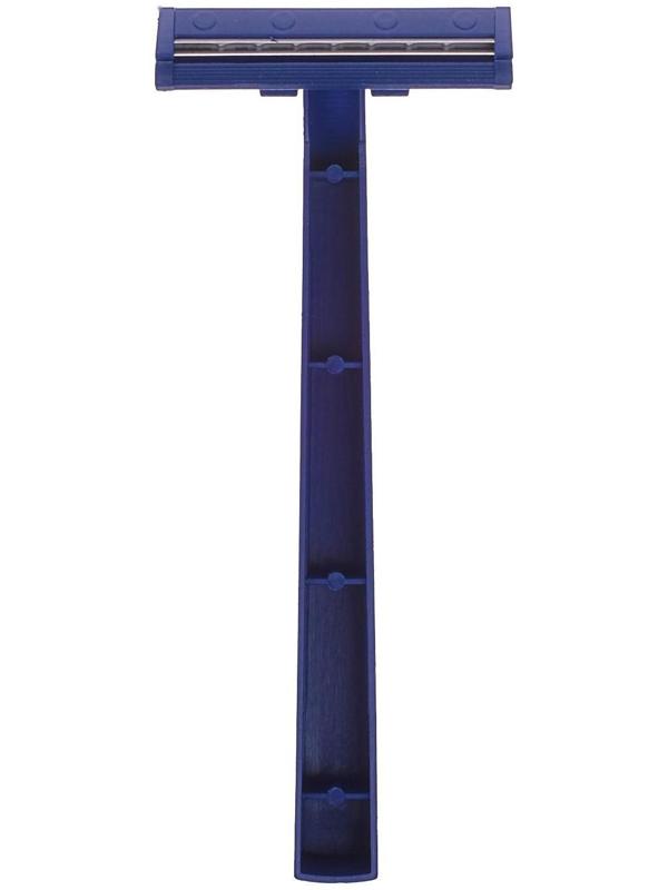 Бритвенные станки одноразовые LuazON, 2 лезвия, синие, 3 шт.