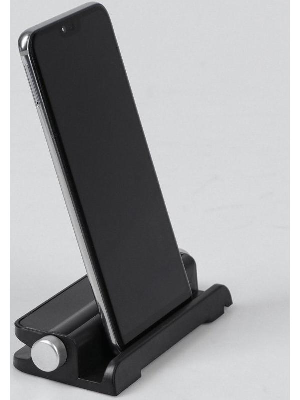 Табличка для номера телефона поворотная, черный