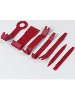 Инструмент для разбора пластика в авто, усиленный, набор 7 предметов