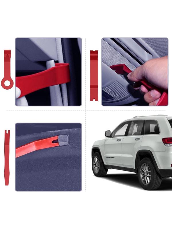 Инструмент для разбора пластика в авто, усиленный, набор 8 предметов