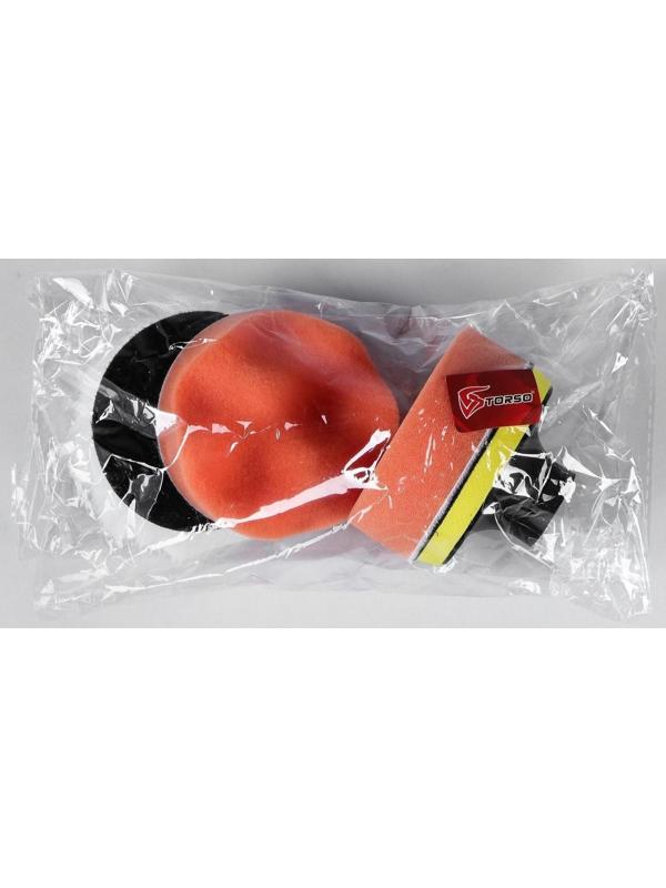 Круг для полировки TORSO, 75 мм, набор 5 предметов