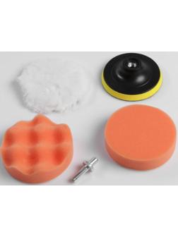 Круг для полировки TORSO, 100 мм, набор 5 предметов