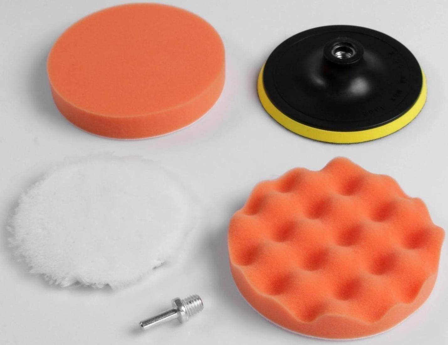 Круг для полировки TORSO, 150 мм, набор 5 предметов