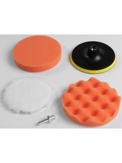 Круг для полировки TORSO, 150 мм, набор 5 предметов