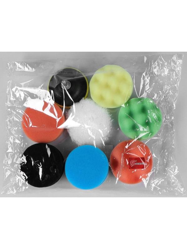 Круг для полировки TORSO, 75 мм, набор 9 предметов