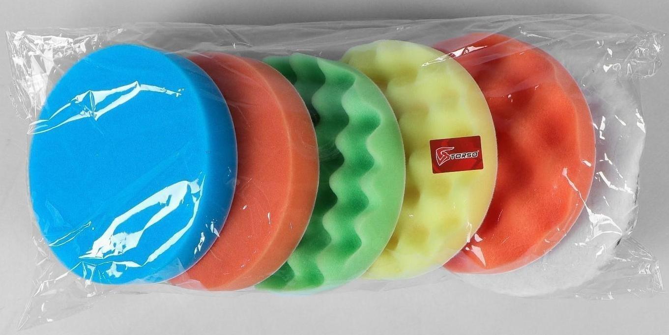 Круг для полировки TORSO, 150 мм, набор 8 предметов