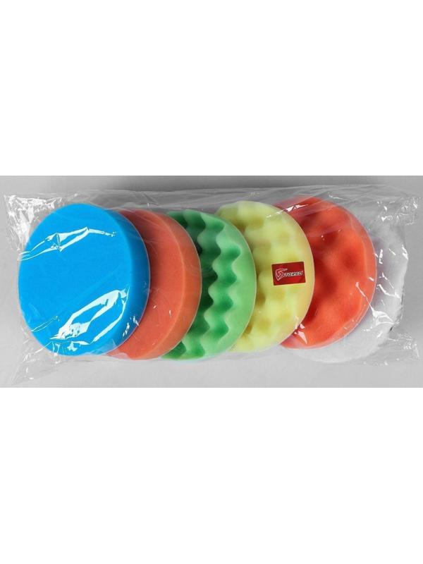 Круг для полировки TORSO, 150 мм, набор 8 предметов