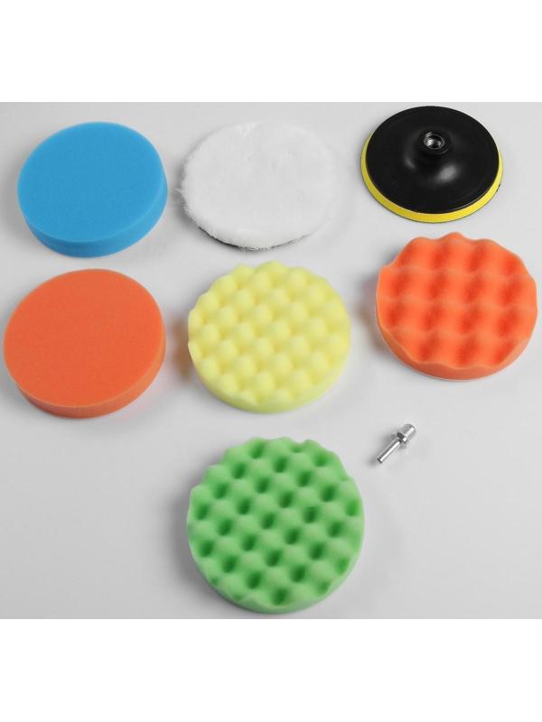 Круг для полировки TORSO, 150 мм, набор 8 предметов