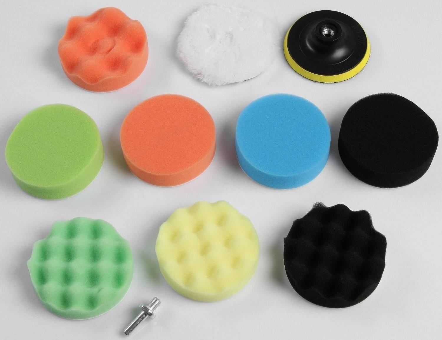 Круг для полировки TORSO, 100 мм, набор 11 предметов