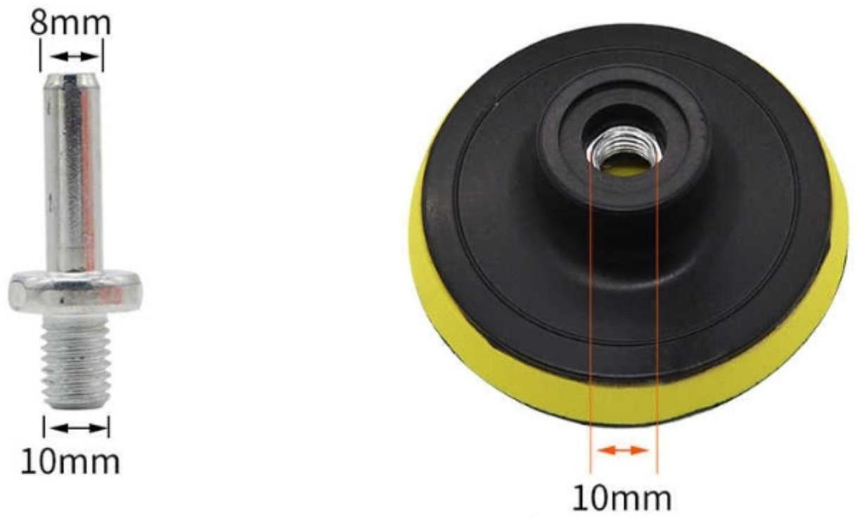 Круг для полировки TORSO, 100 мм, набор 11 предметов