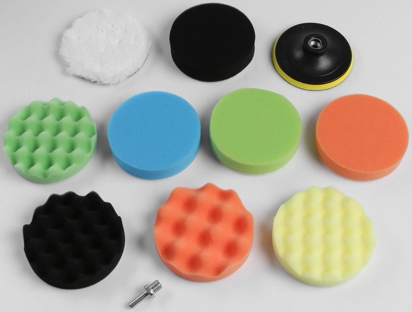 Круг для полировки TORSO, 125 мм, набор 11 предметов