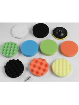 Круг для полировки TORSO, 125 мм, набор 11 предметов