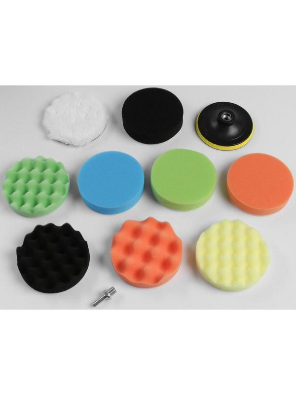 Круг для полировки TORSO, 125 мм, набор 11 предметов