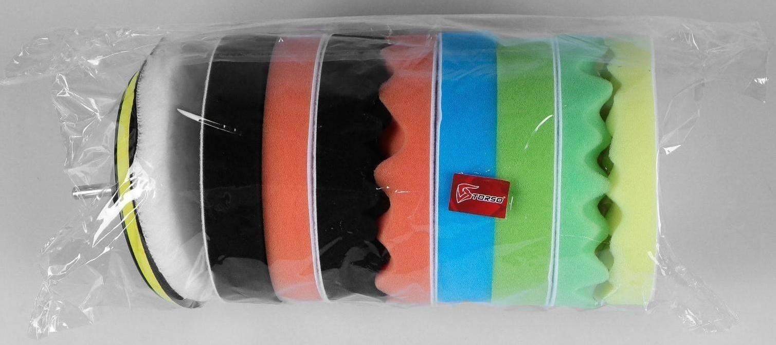 Круг для полировки TORSO, 150 мм, набор 11 предметов