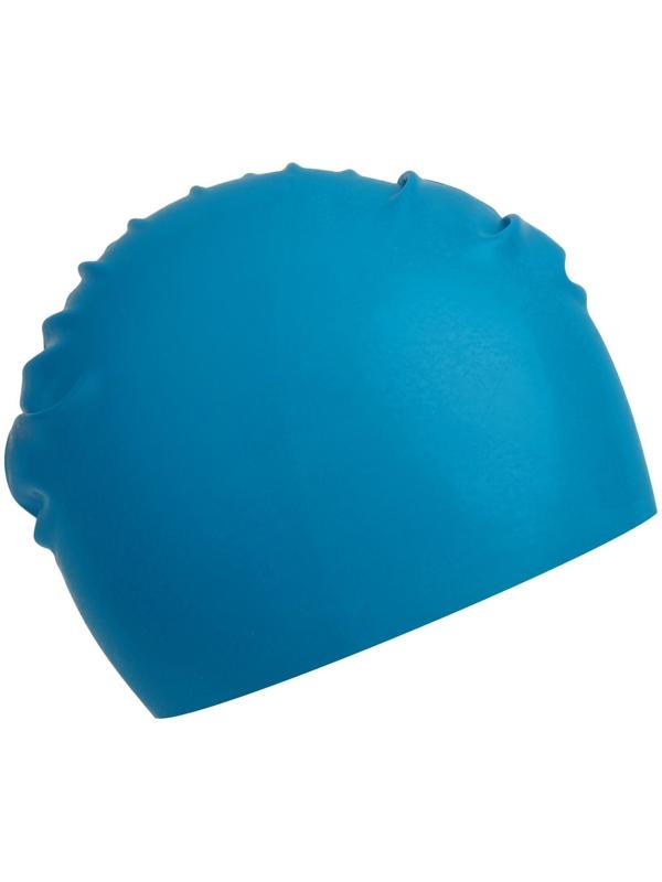 Шапочка для плавания взрослая, резиновая, обхват 54-60 см, цвета микс