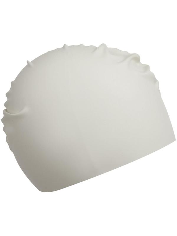 Шапочка для плавания взрослая, резиновая, обхват 54-60 см, цвета микс