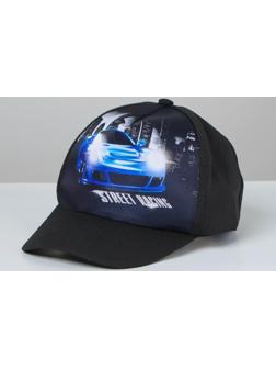 Кепка детская «Тачка с флагом», р-р. 52-54, 5-7 лет