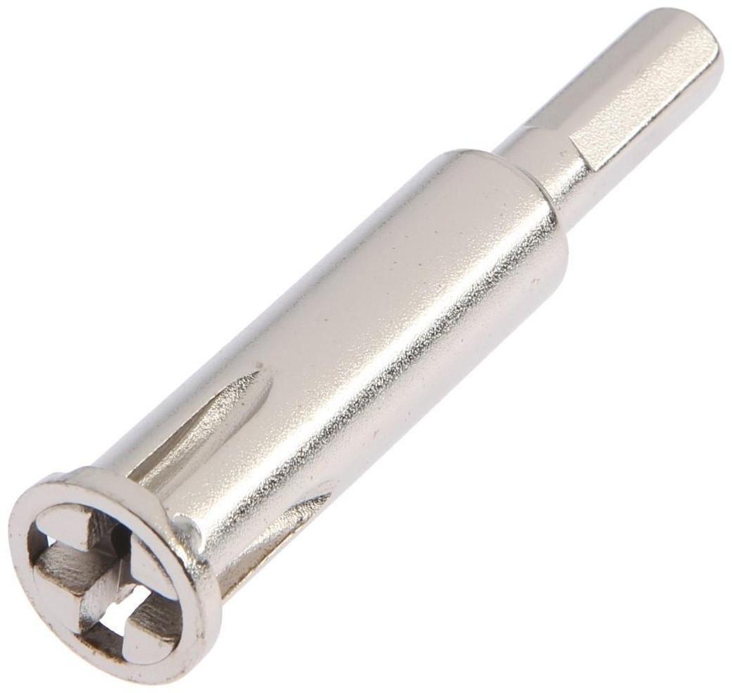 Насадка для скрутки проводов ТУНДРА, шестигранный хвостовик, для 5 проводов 2.5 - 4 мм2