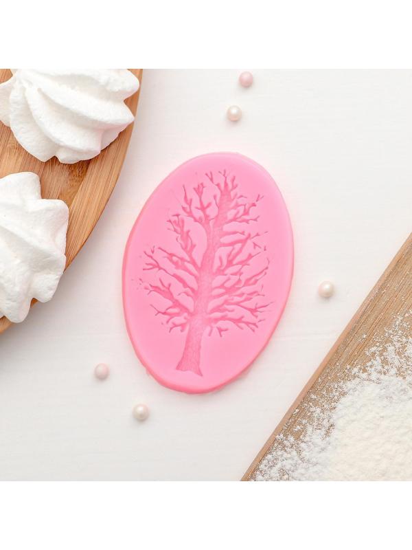 Молд «Дерево», 8,2×6 см, цвет МИКС