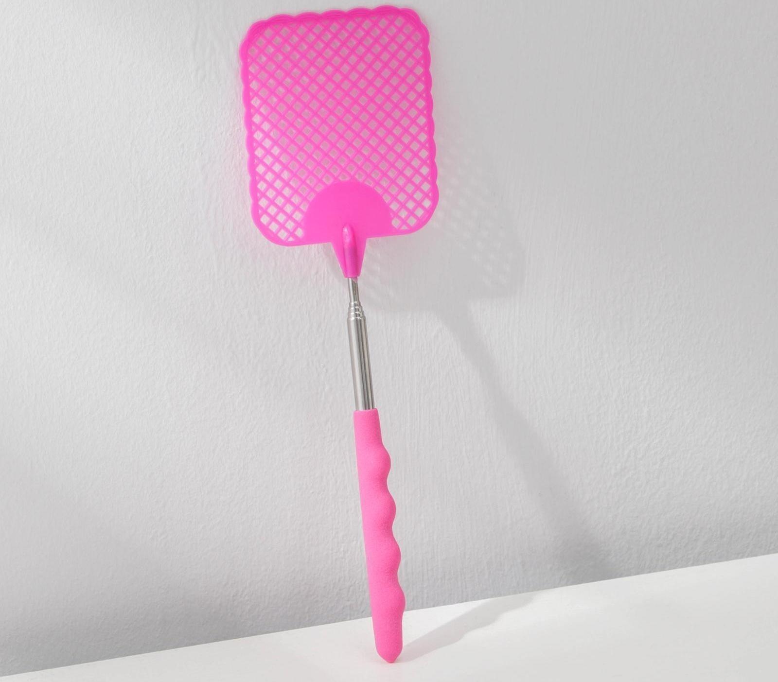 Мухобойка телескопическая, 15×8×1 см, цвет МИКС