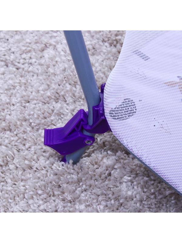 Манеж Фея Классика Милые оленята, цвет сиреневый