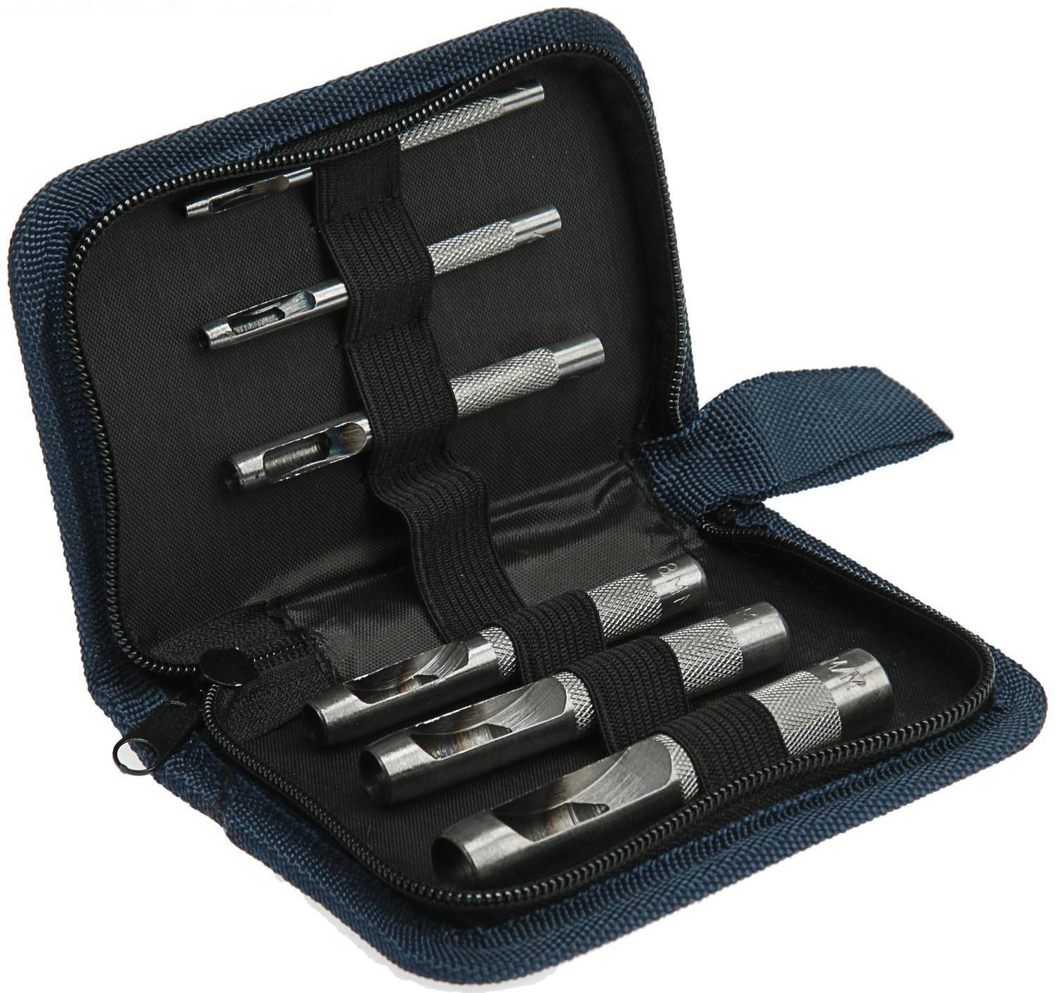 Набор пробойников для кожи 