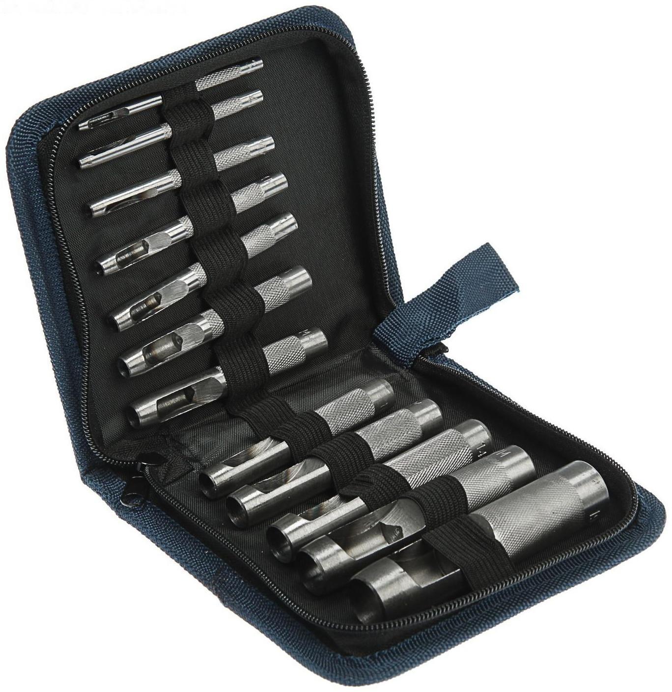 Набор пробойников для кожи 