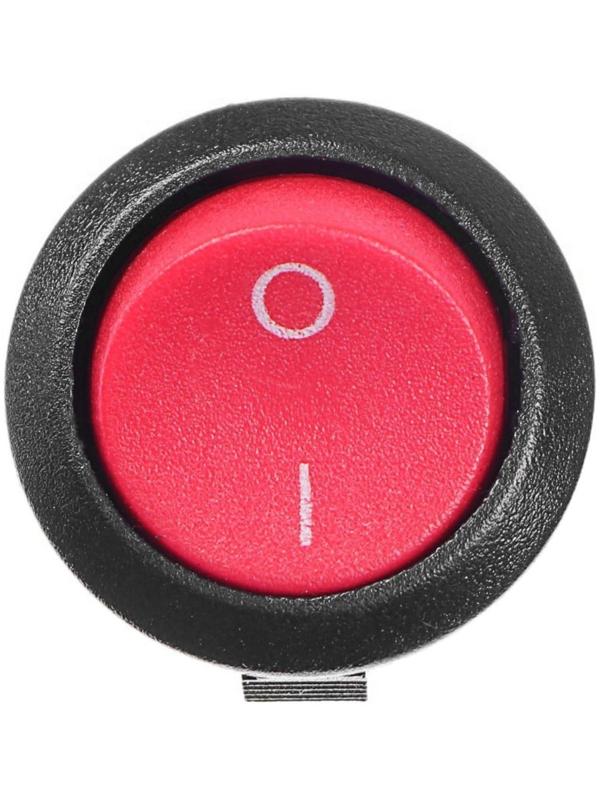 Кнопка - выключатель, без подсветки