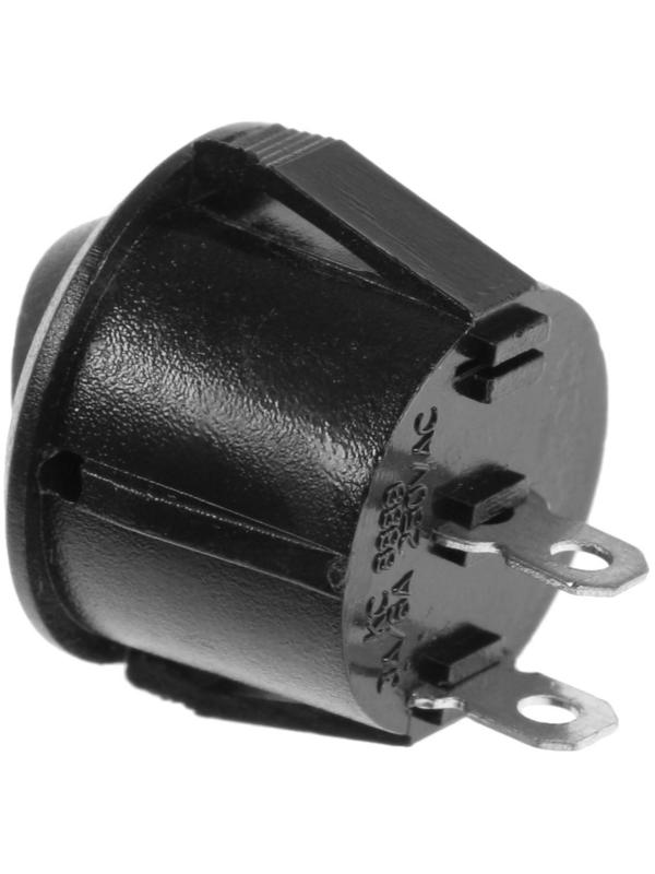 Кнопка - выключатель, без подсветки