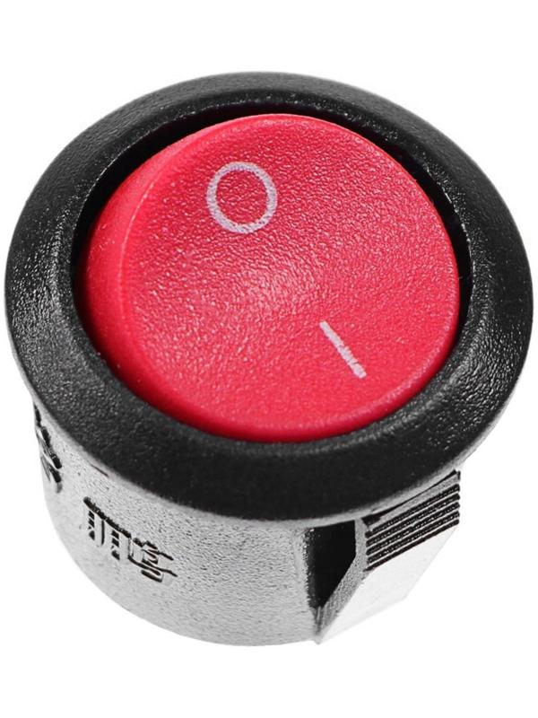 Кнопка - выключатель, без подсветки