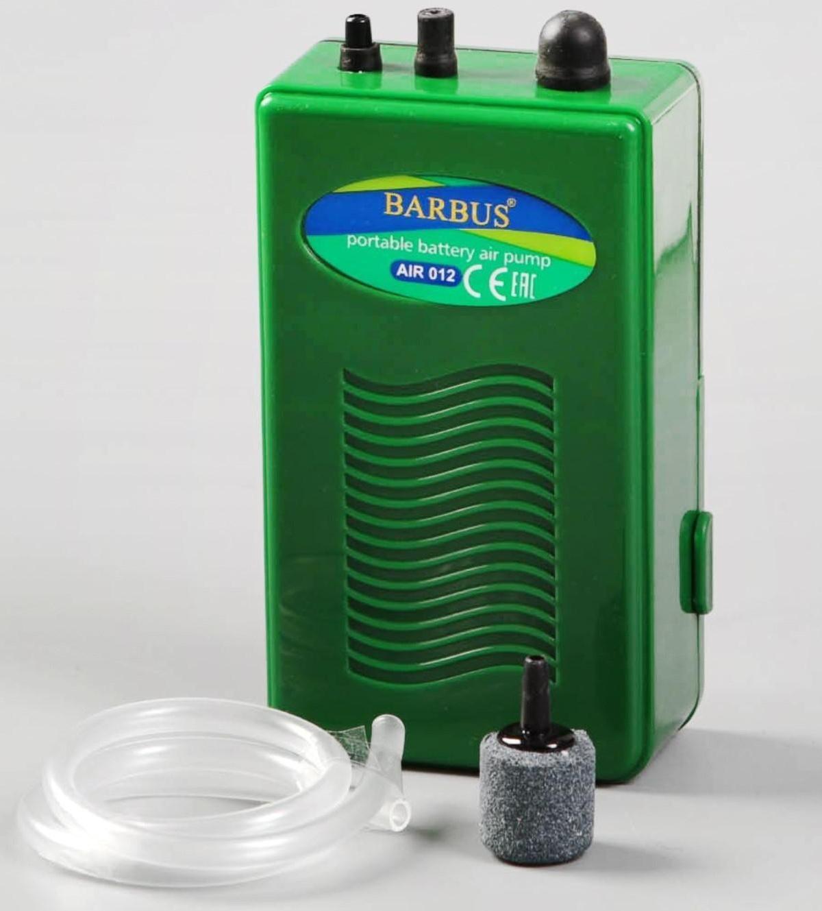 Компрессор воздушный BARBUS AIR 012 портативный (2L/min) , работает от батареек