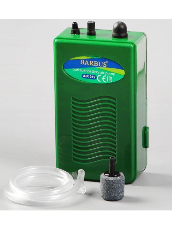 Компрессор воздушный BARBUS AIR 012 портативный (2L/min) , работает от батареек