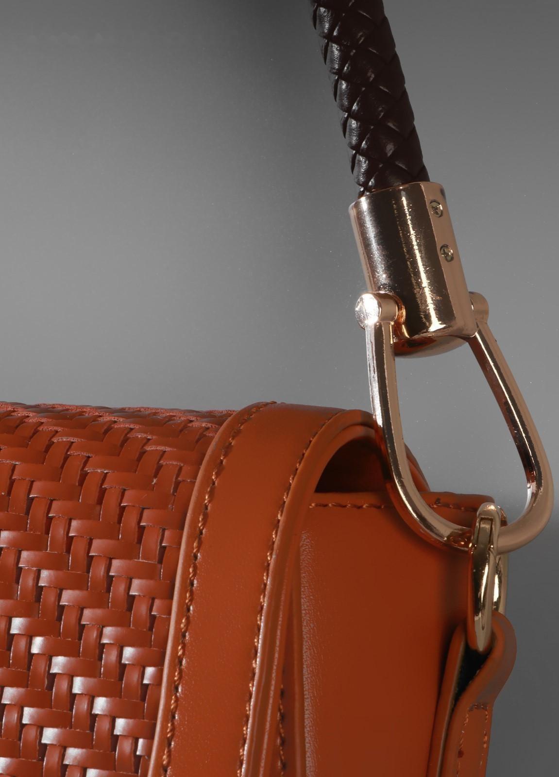 Ручка для сумки, 55 см, цвет коричневый