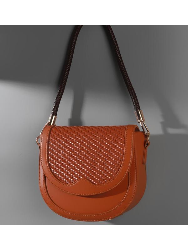 Ручка для сумки, 55 см, цвет коричневый