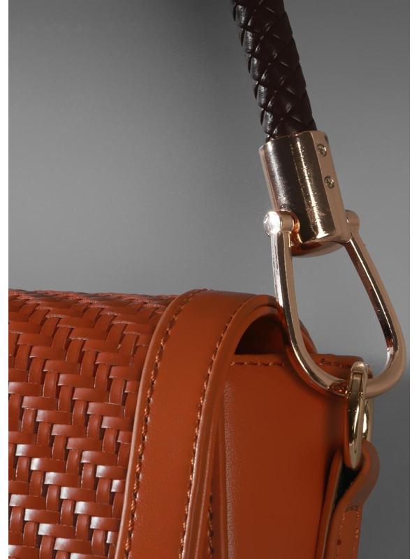 Ручка для сумки, 55 см, цвет коричневый